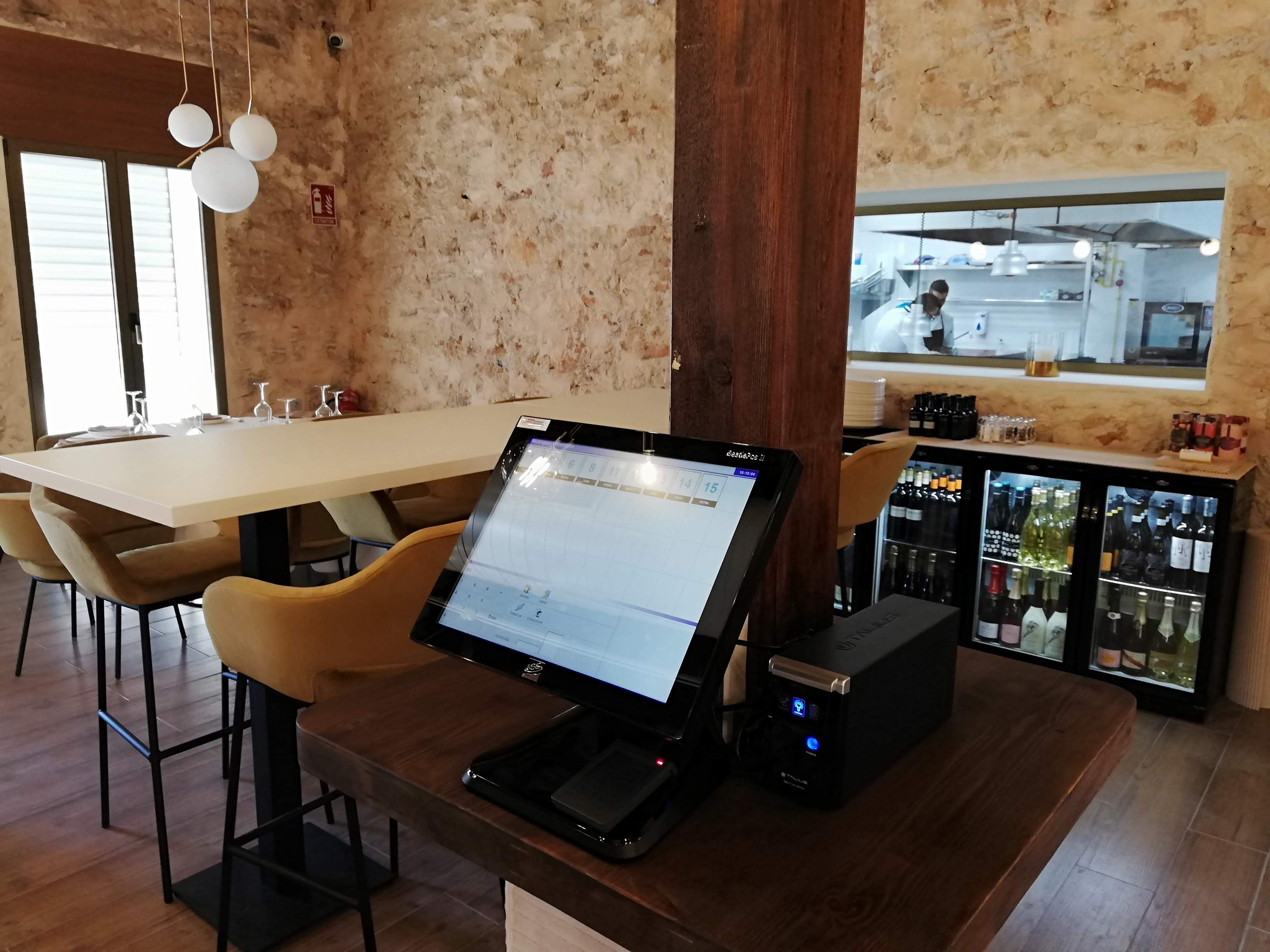 TPV Touchscreen con software ICG